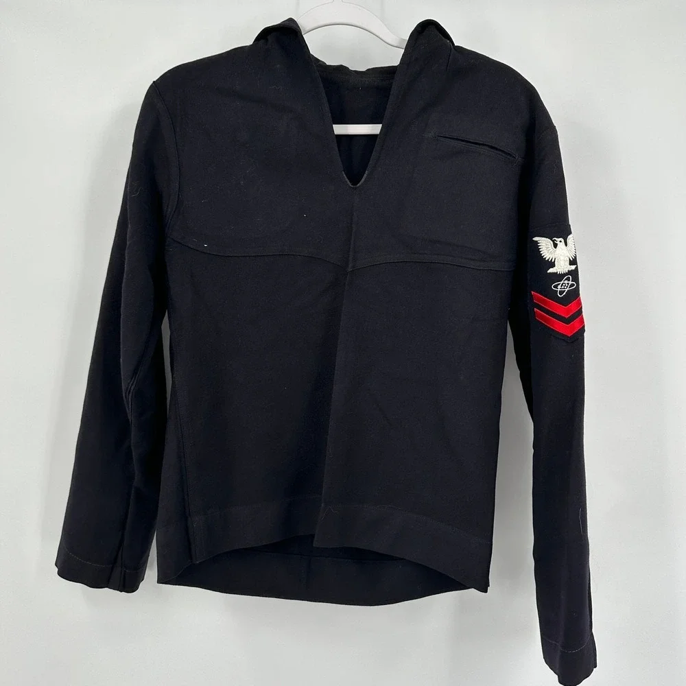 Vietnam Era Navy Undress Jumper Size 36 Atomic Energy Technician